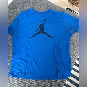 Jordan Blue Short Sleeve Tee XXL